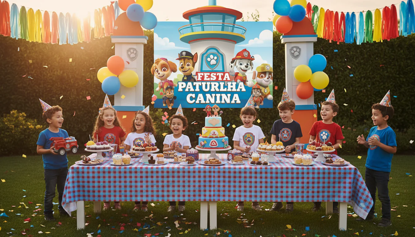 Festa Patrulha Canina: ideias e tutoriais para divertir