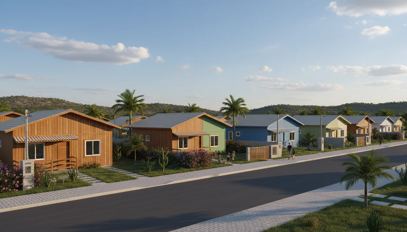 Casas de Madeira Pré-Fabricadas em Canindé – CE