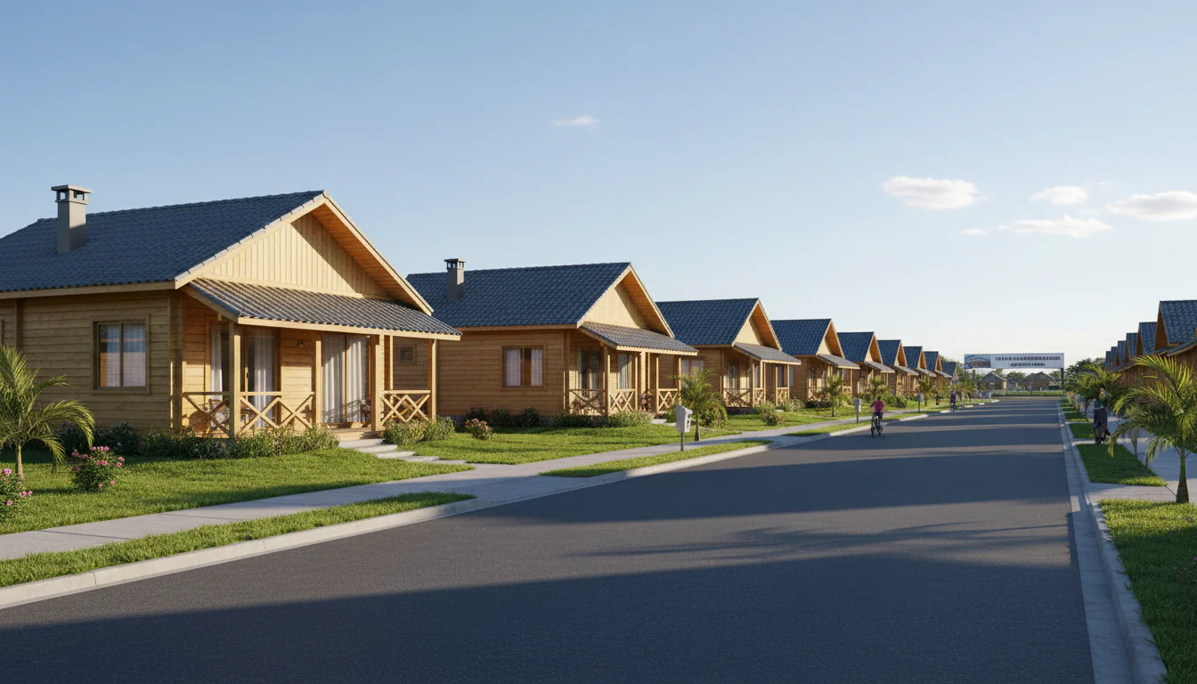 Casas de Madeira Pré-Fabricadas em Cascavel – CE