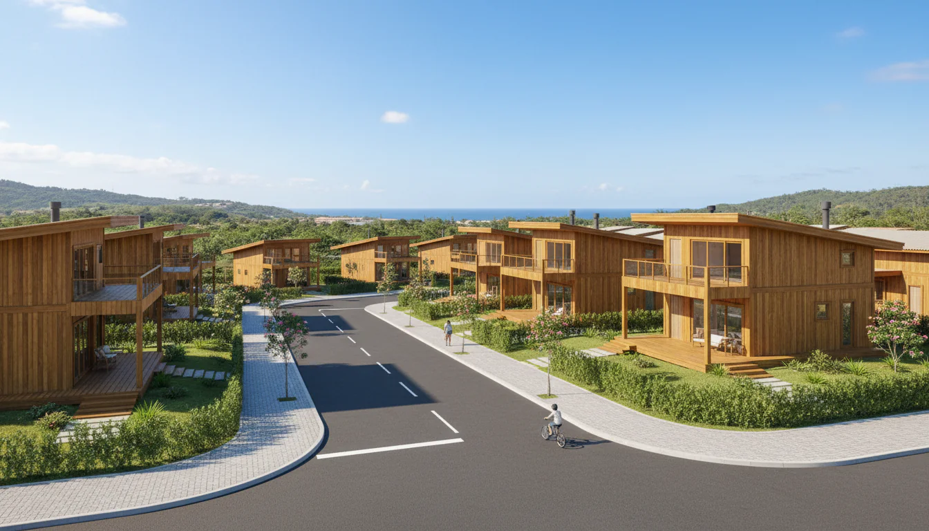 Casas de Madeira Pré-Fabricadas em Caucaia – CE