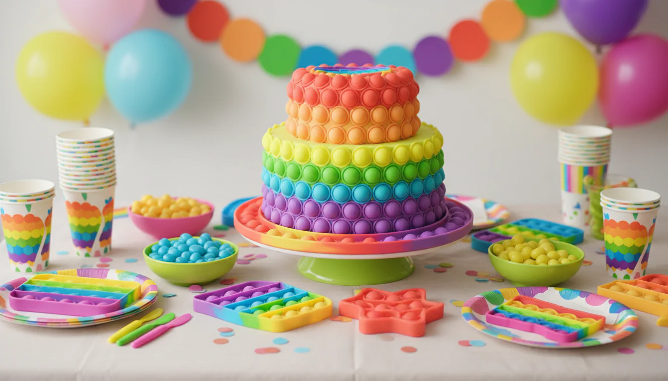 Festa Pop It: ideias para festa supercolorida