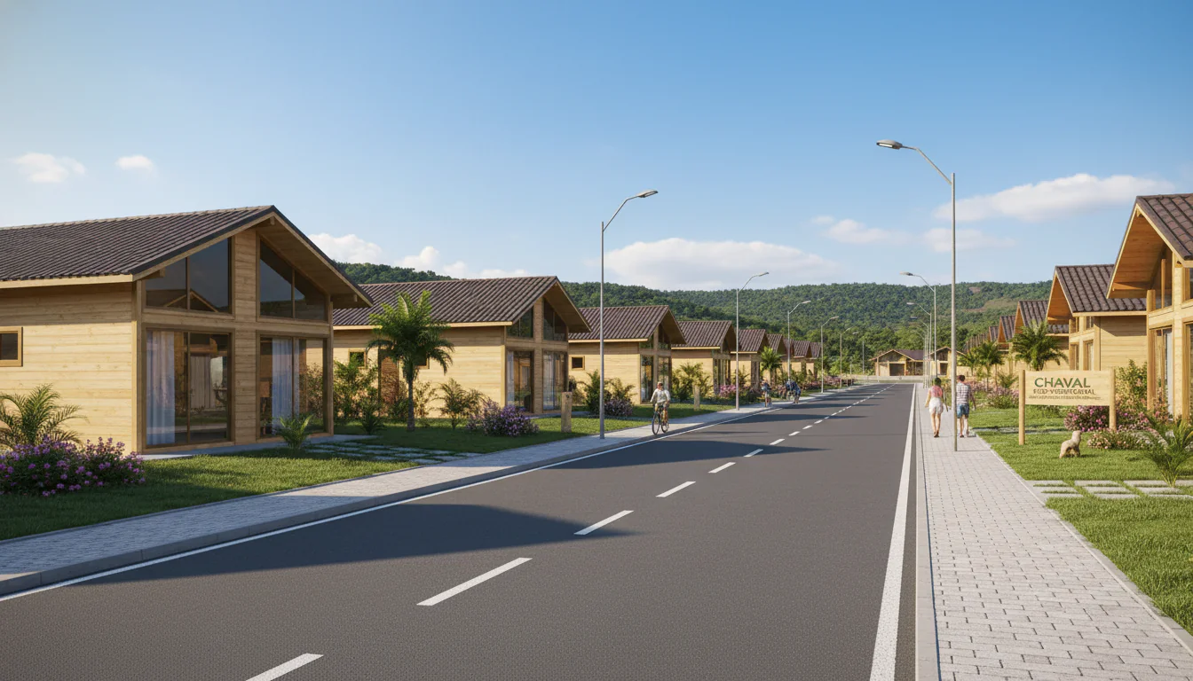 Casas de Madeira Pré-Fabricadas em Chaval – CE