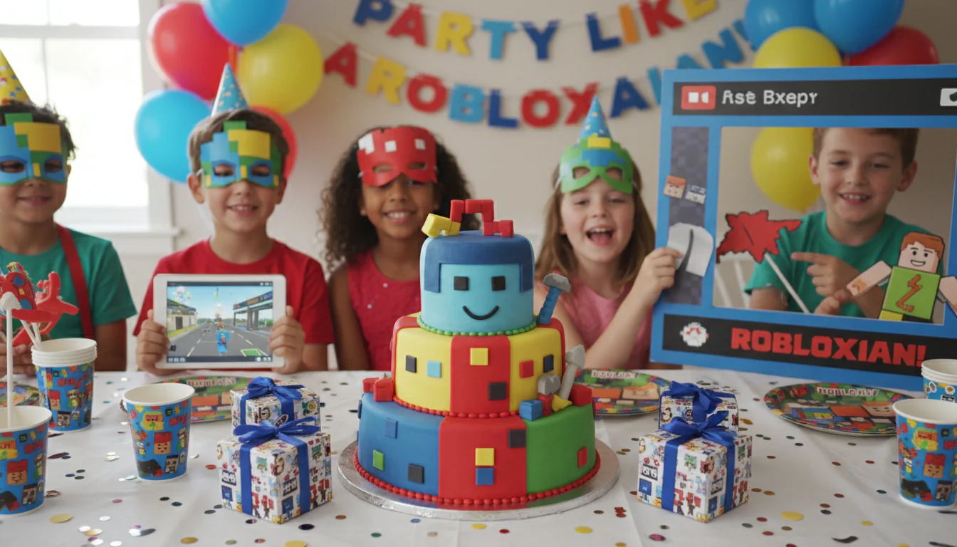 Festa Roblox: fotos e tutoriais para fazer festa