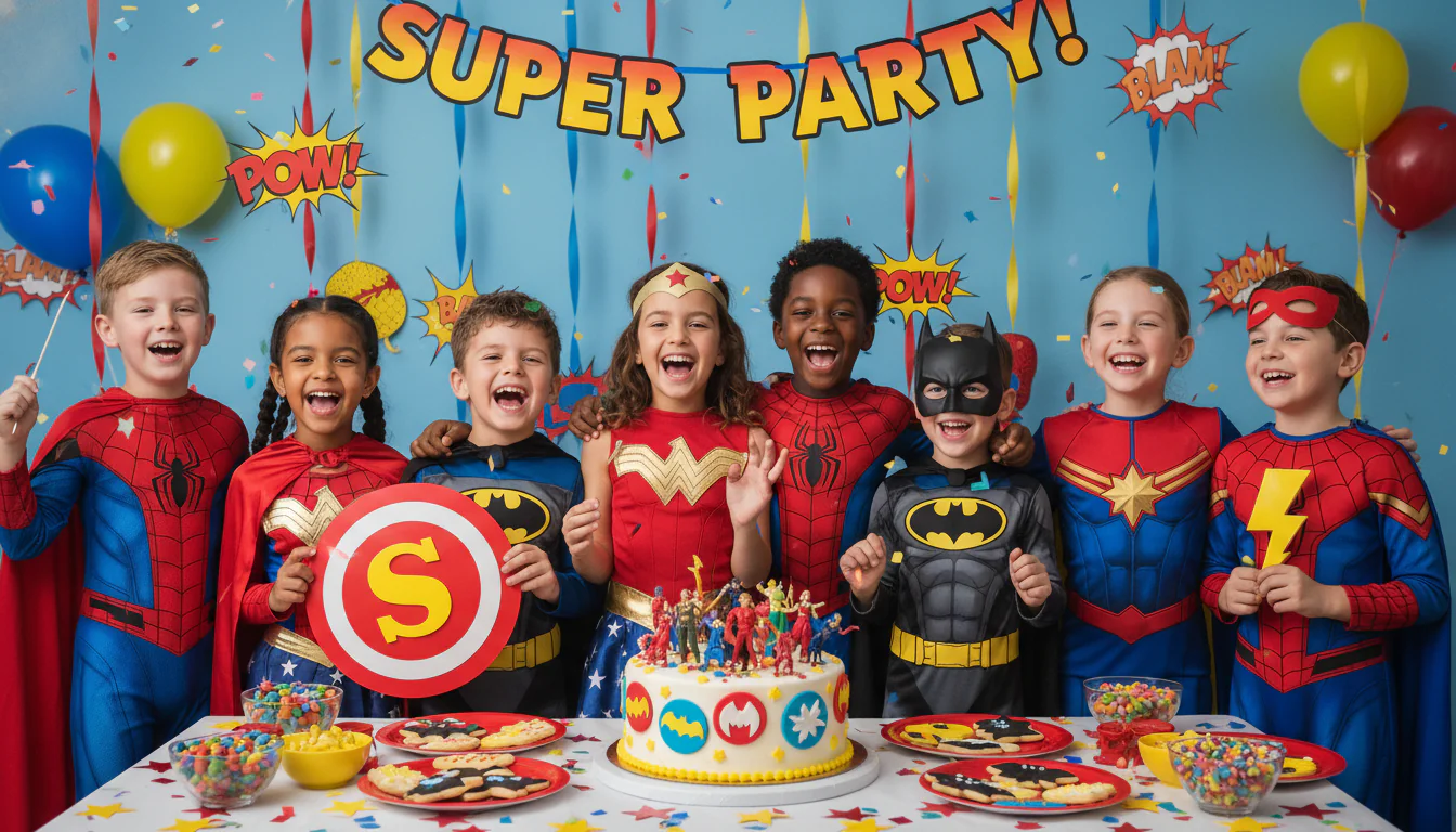 Festa super-heróis: ideias poderosas e divertidas Festa super-heróis: ideias poderosas e divertidas