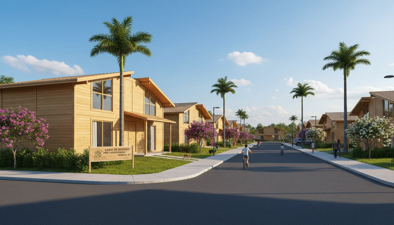 Casas de Madeira Pré-Fabricadas em Groaíras – CE