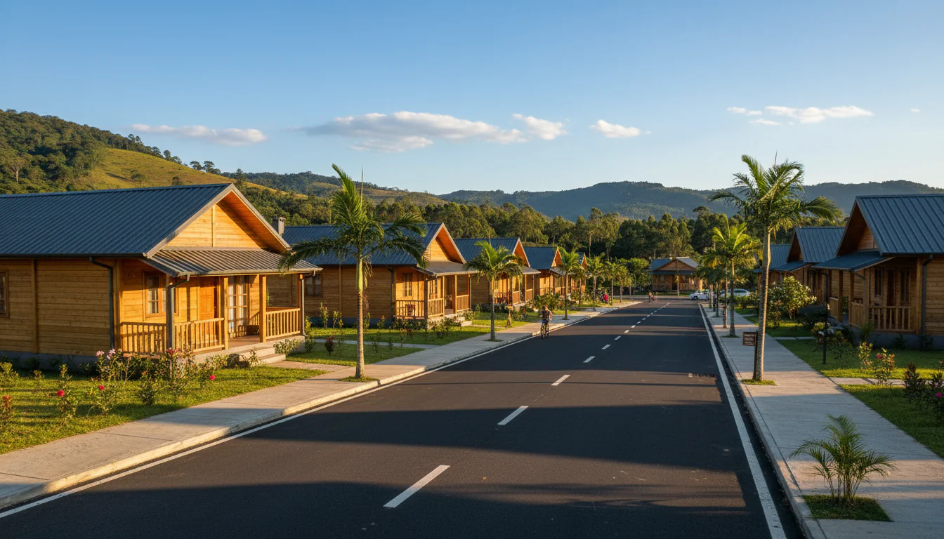 Casas de Madeira Pré-Fabricadas em Guaramiranga – CE