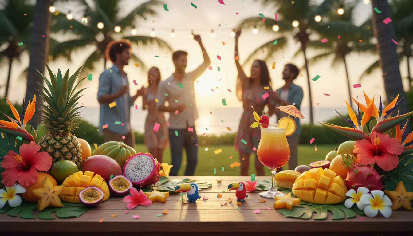 Festa Tropical: ideias e tutoriais cheios de alegria