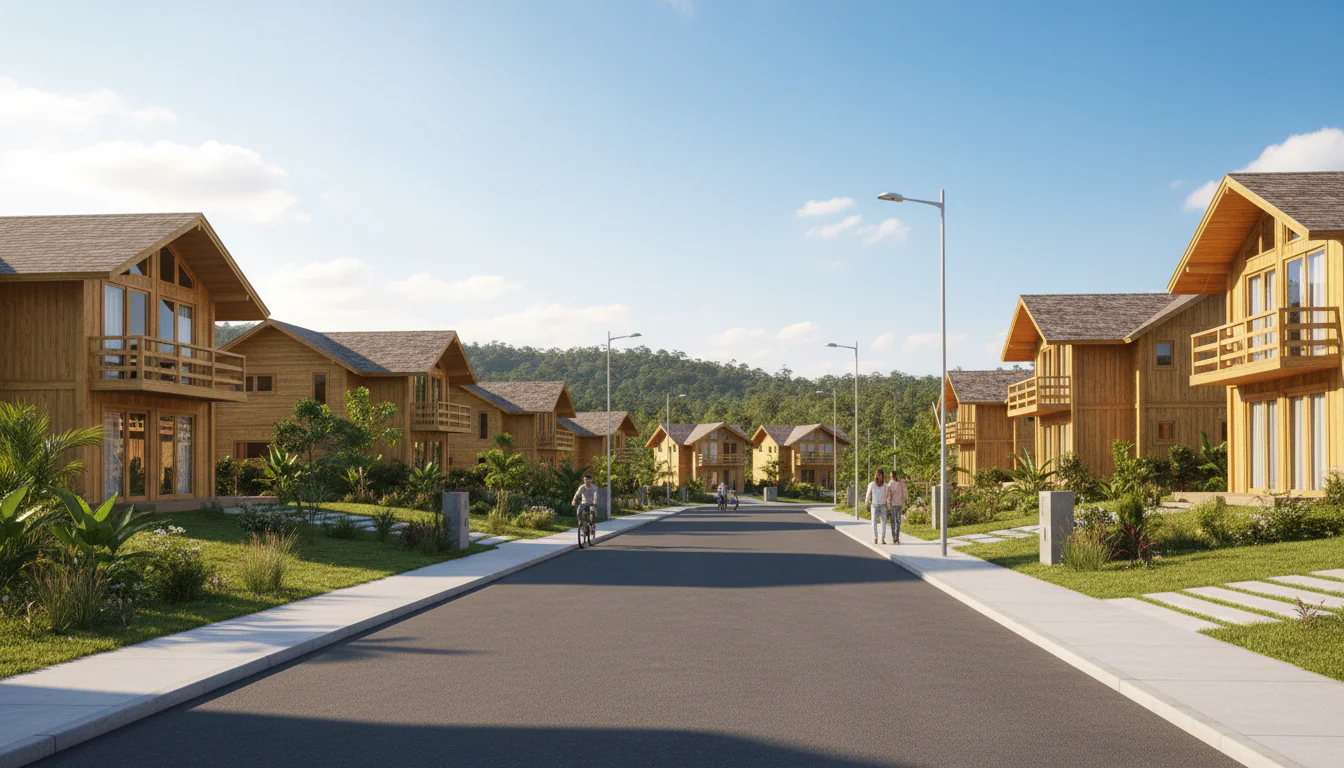 Casas de Madeira Pré-Fabricadas em Itapajé – CE