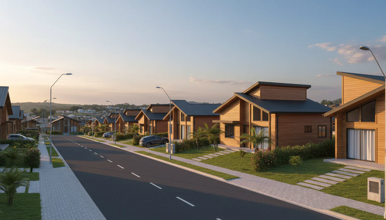 Casas de Madeira Pré-Fabricadas em Itapipoca – CE