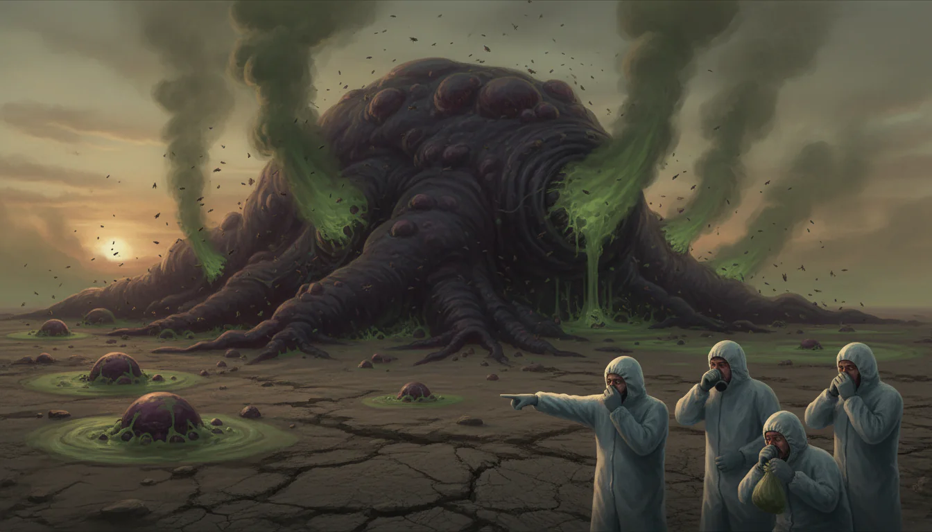 gigante e absurdamente fedida