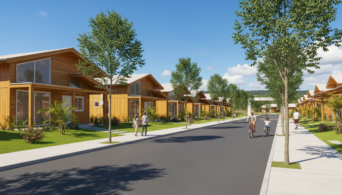 Casas de Madeira Pré-Fabricadas em Jaguaribe – CE