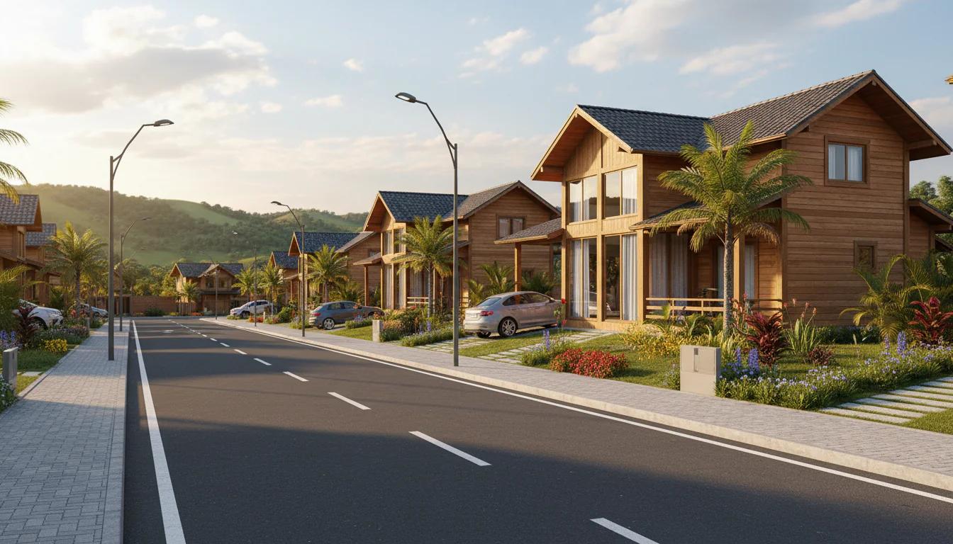 Casas de Madeira Pré-Fabricadas em Maranguape – CE