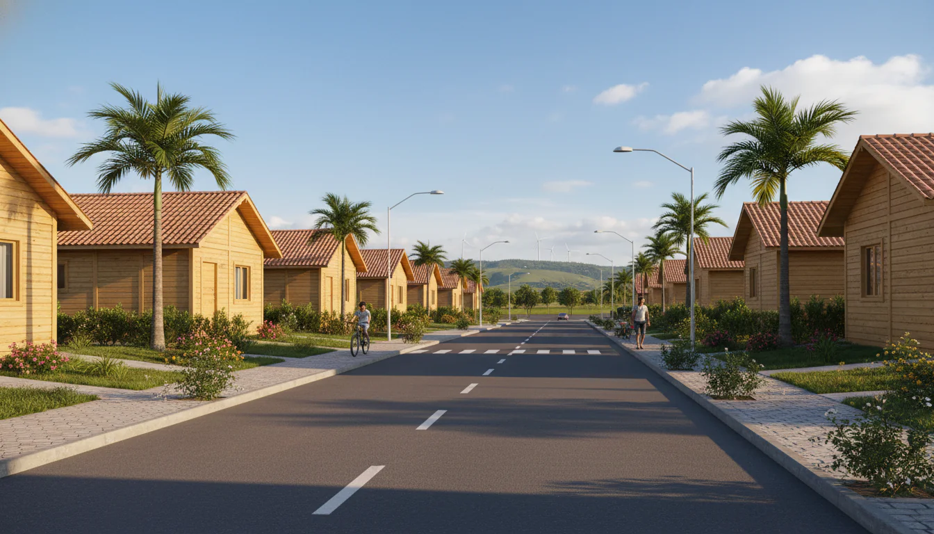 Casas de Madeira Pré-Fabricadas em Martinópole – CE
