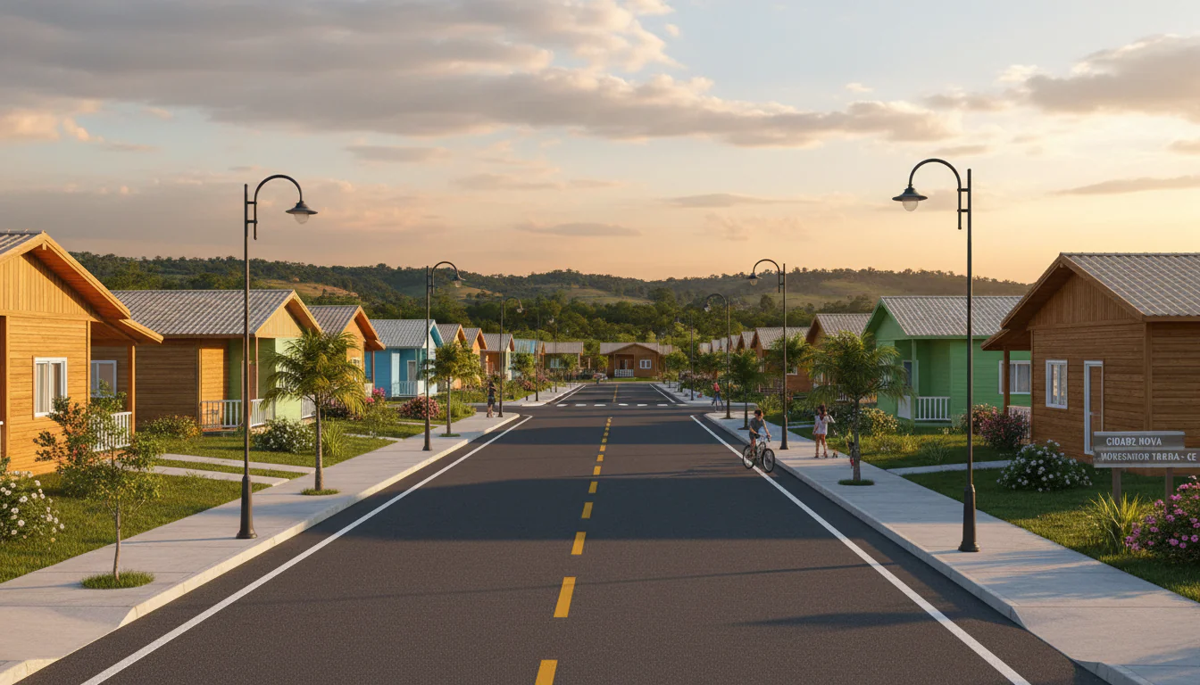 Casas de Madeira Pré-Fabricadas em Monsenhor Tabosa – CE