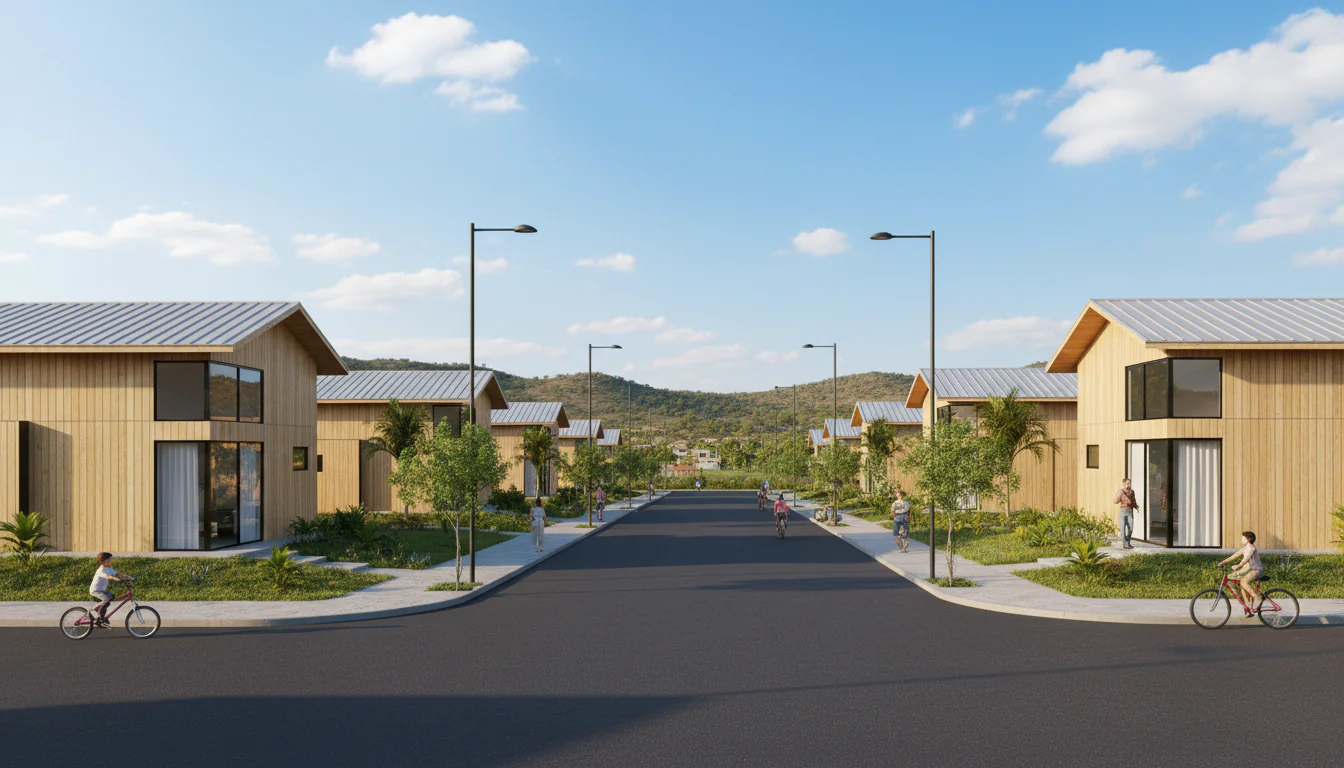 Casas de Madeira Pré-Fabricadas em Moraújo – CE