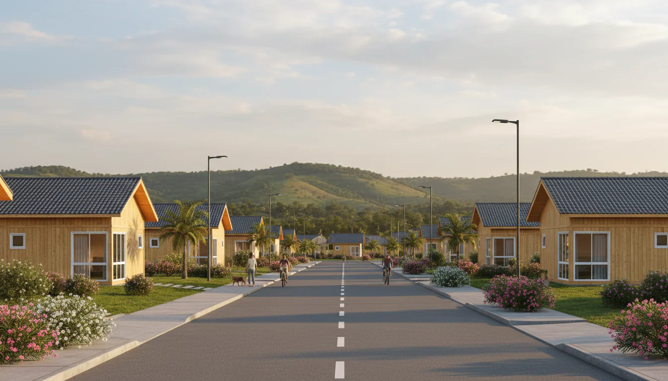 Casas de Madeira Pré-Fabricadas em Nova Russas – CE