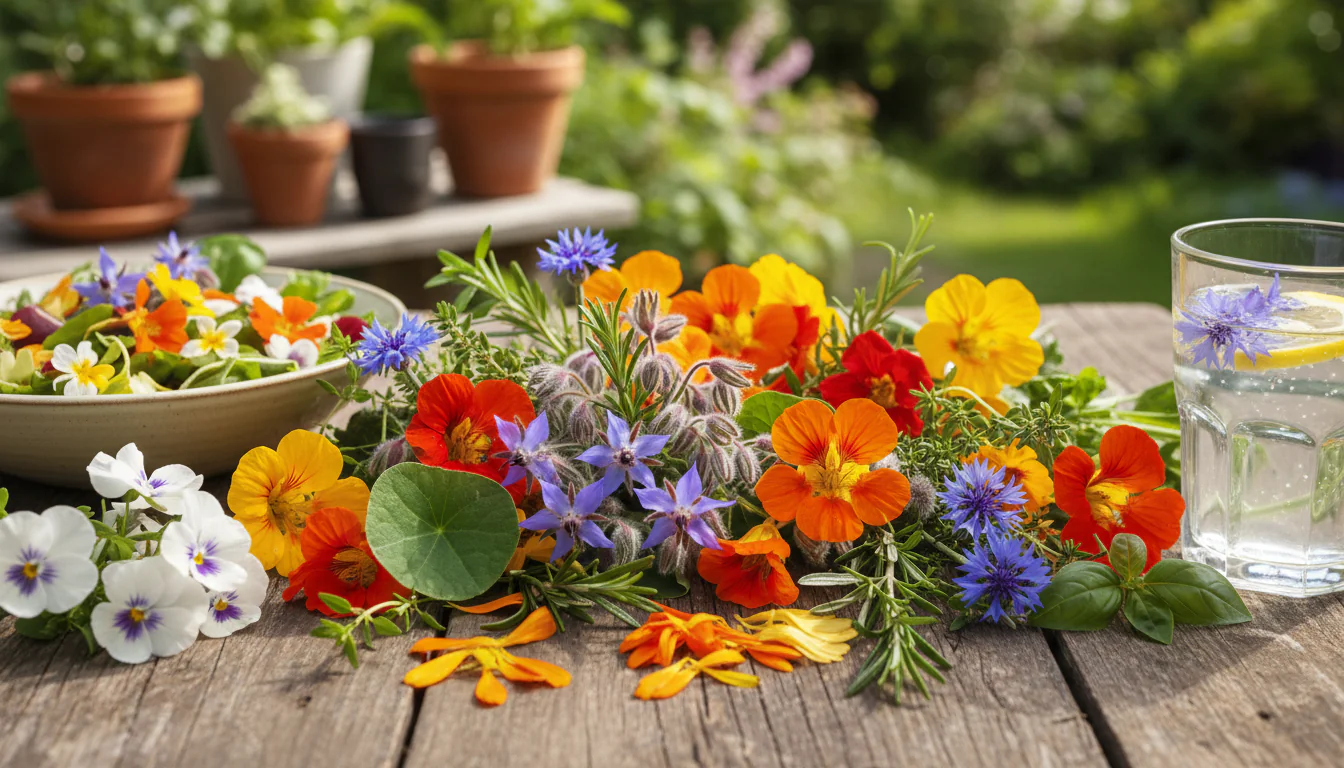 Flores comestíveis: espécies para cultivar e saborear