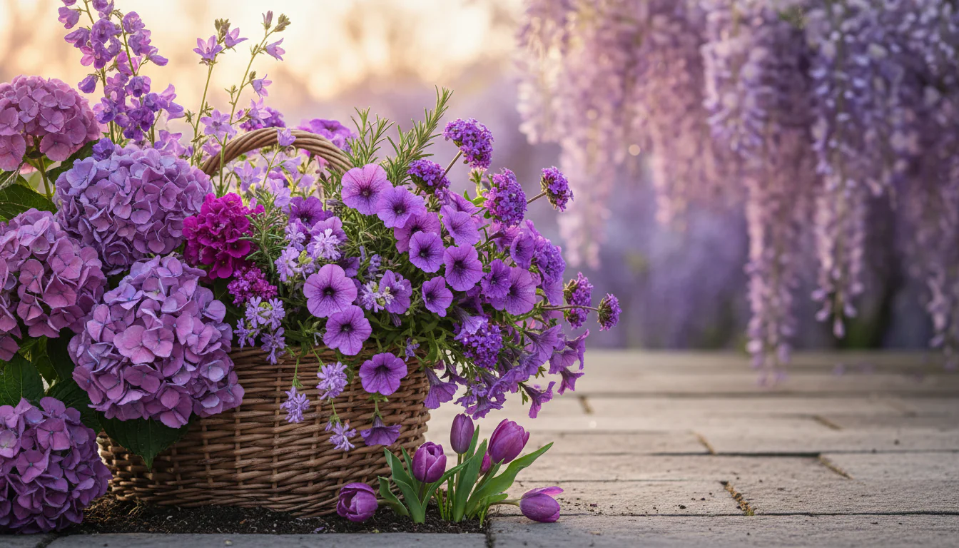 Flores roxas: tipos e lindas ideias para usar