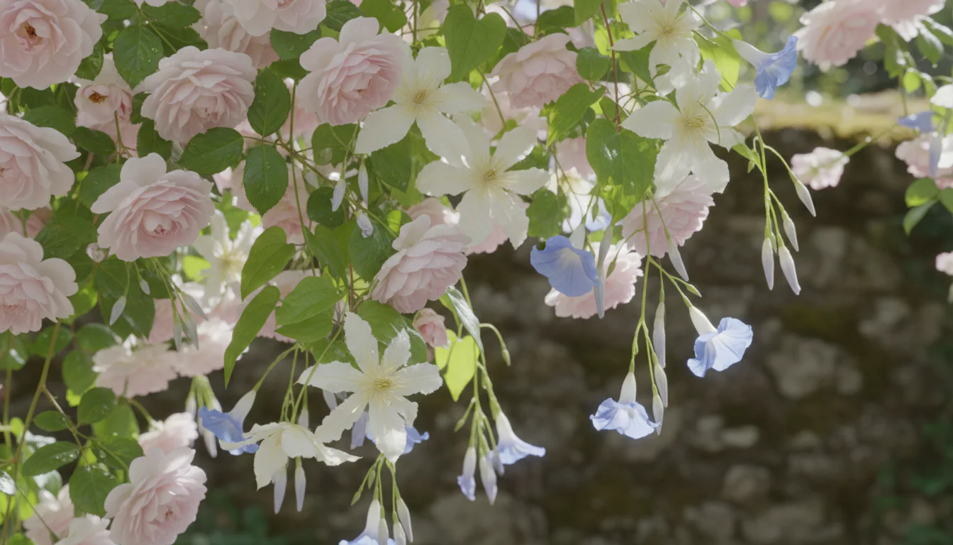 Flores trepadeiras: espécies que exalam delicadeza