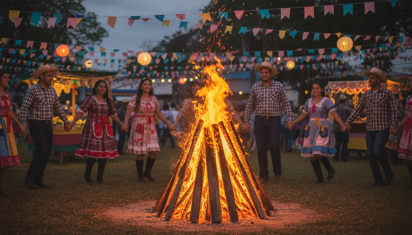 Fogueira de Festa Junina: como fazer e ideias Fogueira de Festa Junina: como fazer e ideias