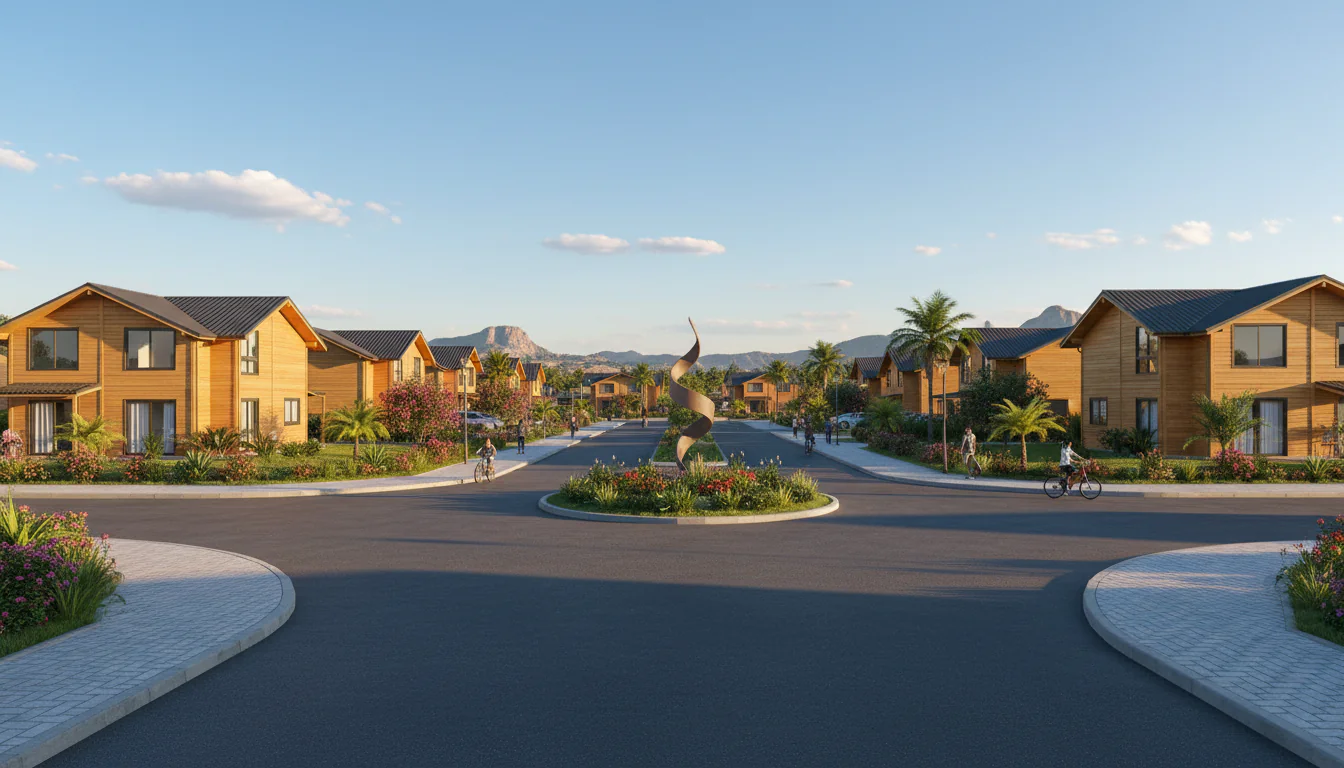 Casas de Madeira Pré-Fabricadas em Quixeramobim – CE