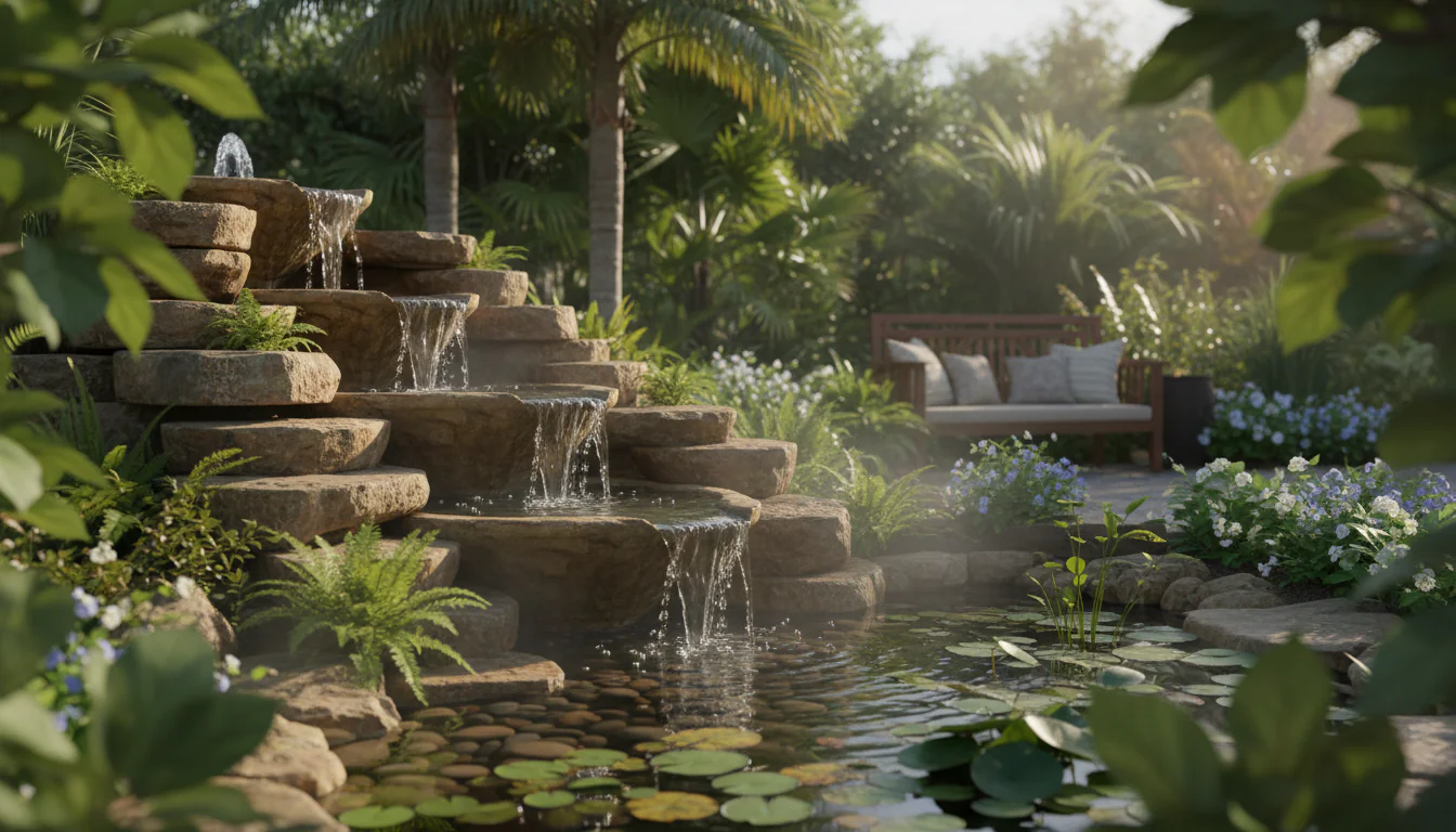 Fonte de água: inspirações que vão relaxar qualquer um