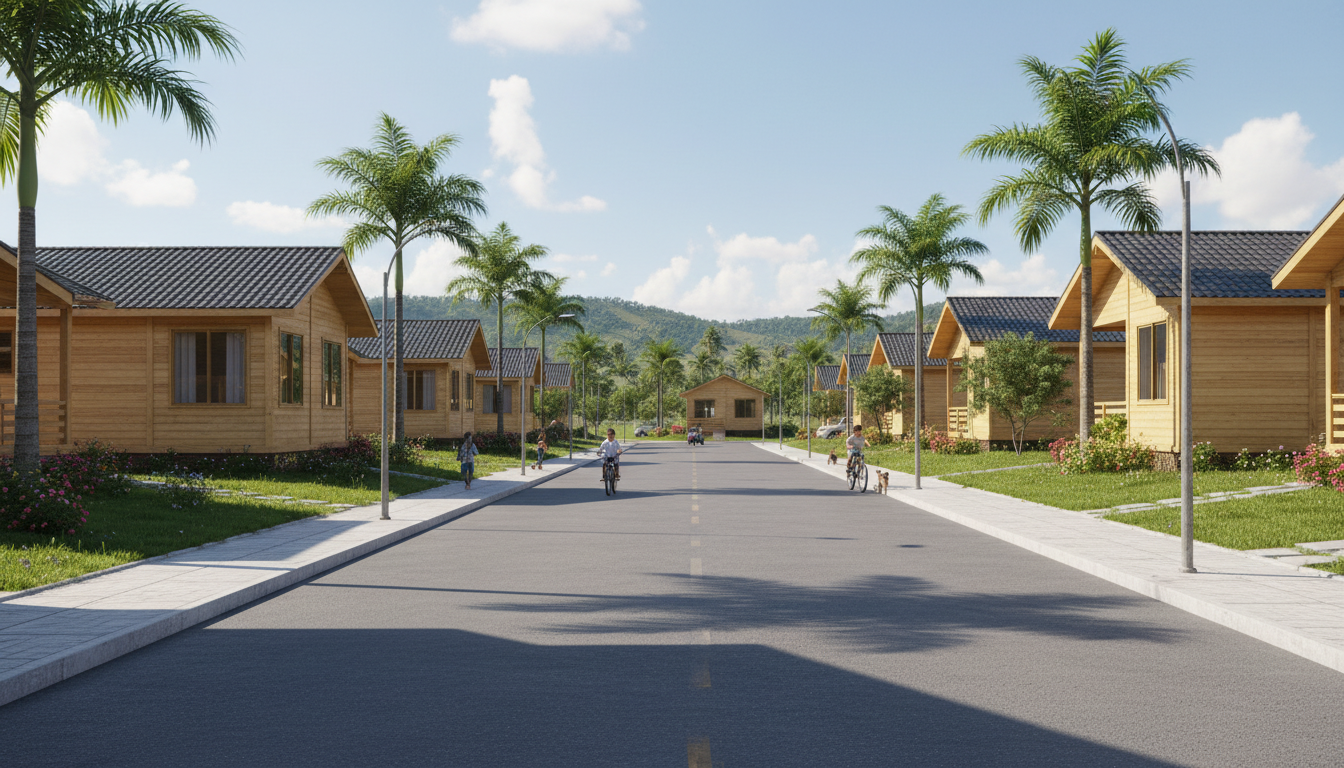 Casas de Madeira Pré-Fabricadas em Santana do Cariri – CE