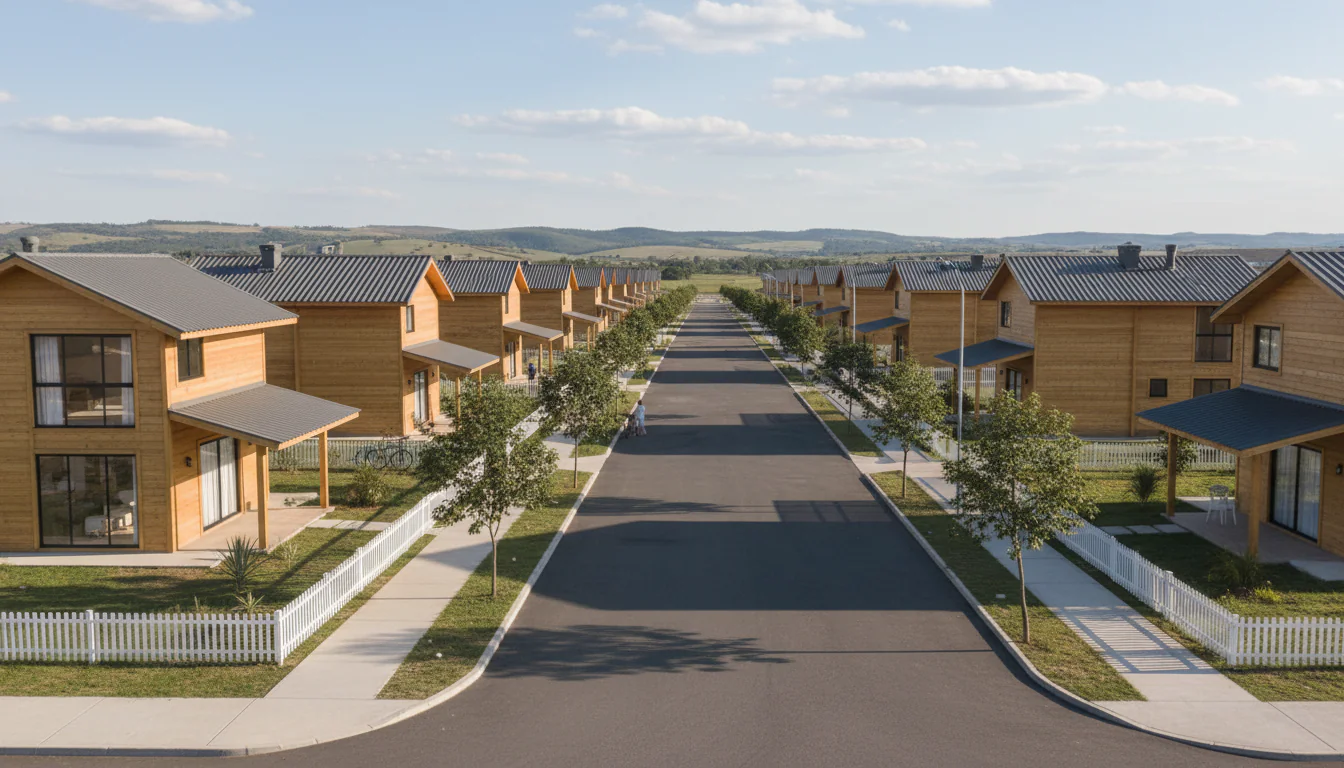Casas de Madeira Pré-Fabricadas em Santa Quitéria – CE