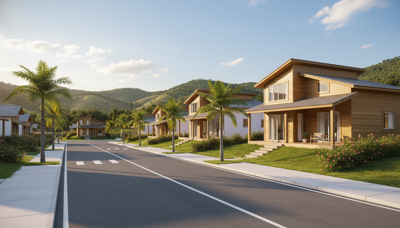 Casas de Madeira Pré-Fabricadas em São Benedito – CE