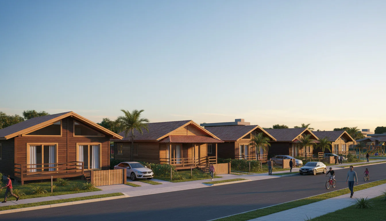 Casas de Madeira Pré-Fabricadas em São João do Jaguaribe – CE