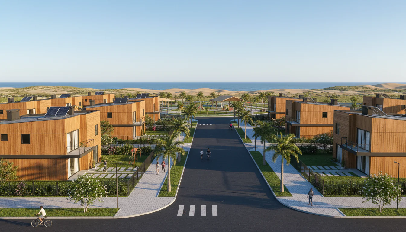 Casas de Madeira Pré-Fabricadas em São Luís do Curu – CE