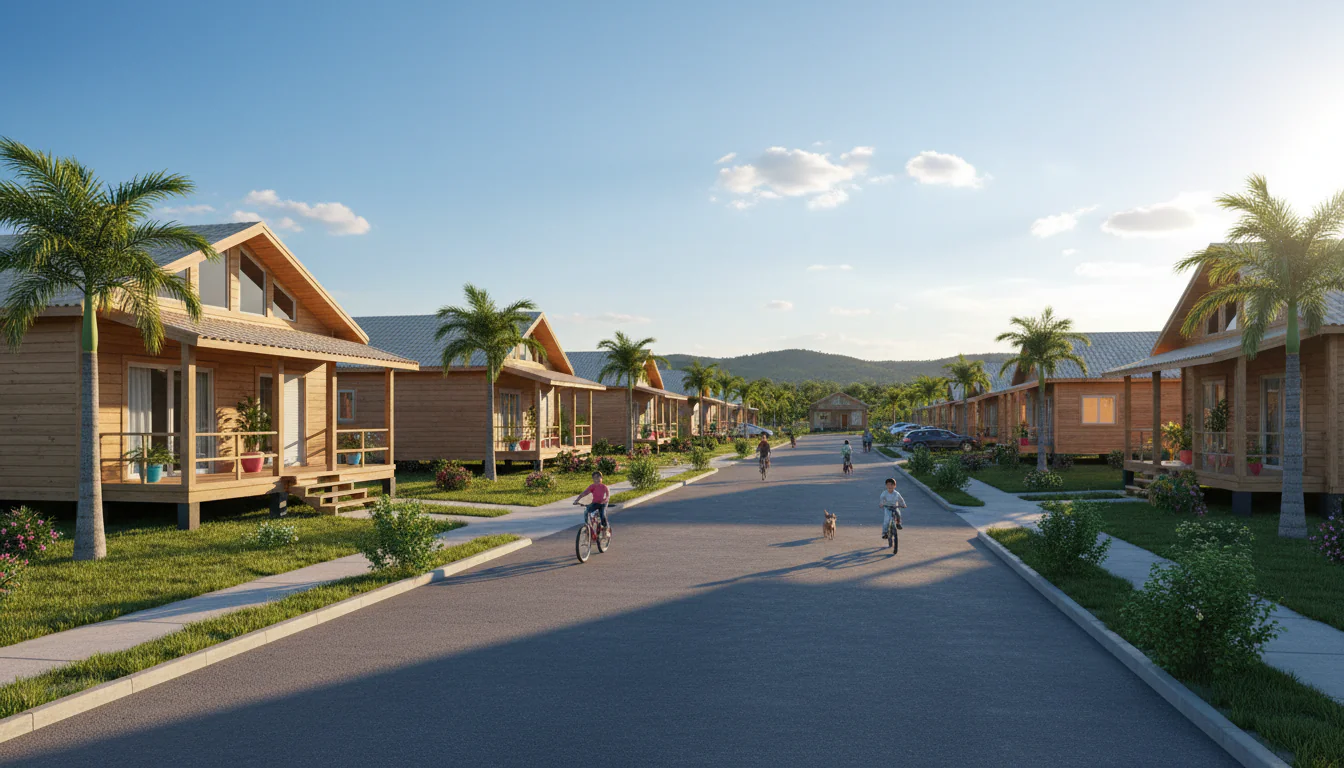 Casas de Madeira Pré-Fabricadas em Senador Pompeu – CE