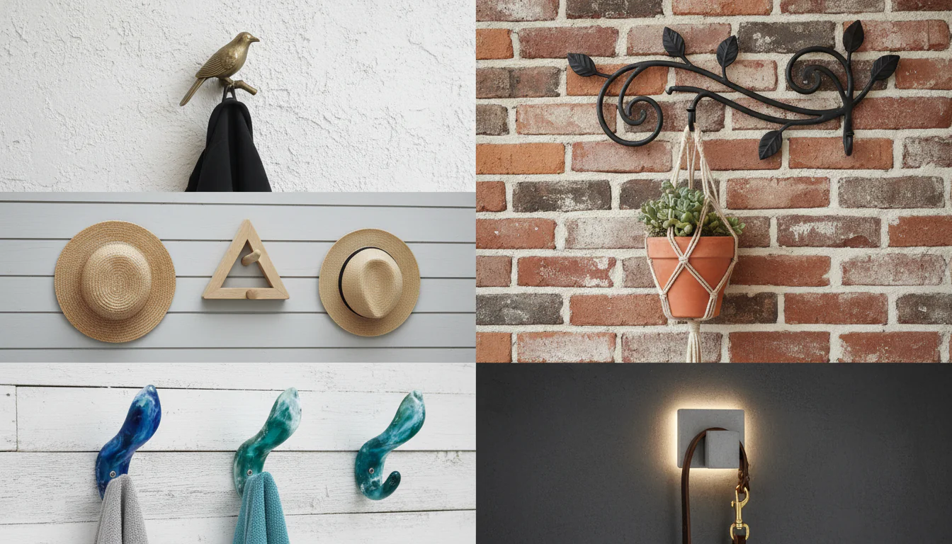 Gancho de parede: ideias incríveis para transformar