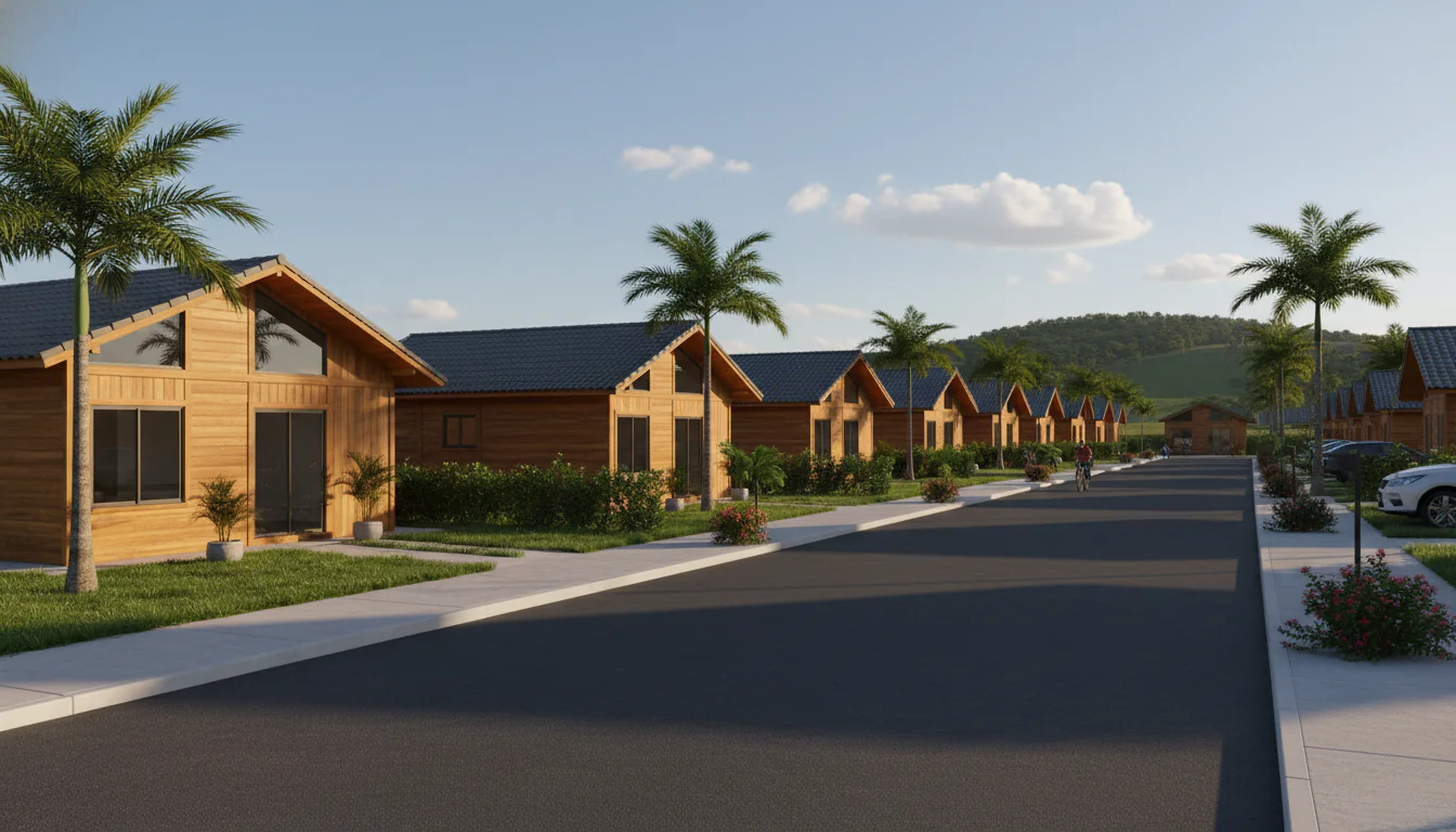 Casas de Madeira Pré-Fabricadas em Tabuleiro do Norte – CE