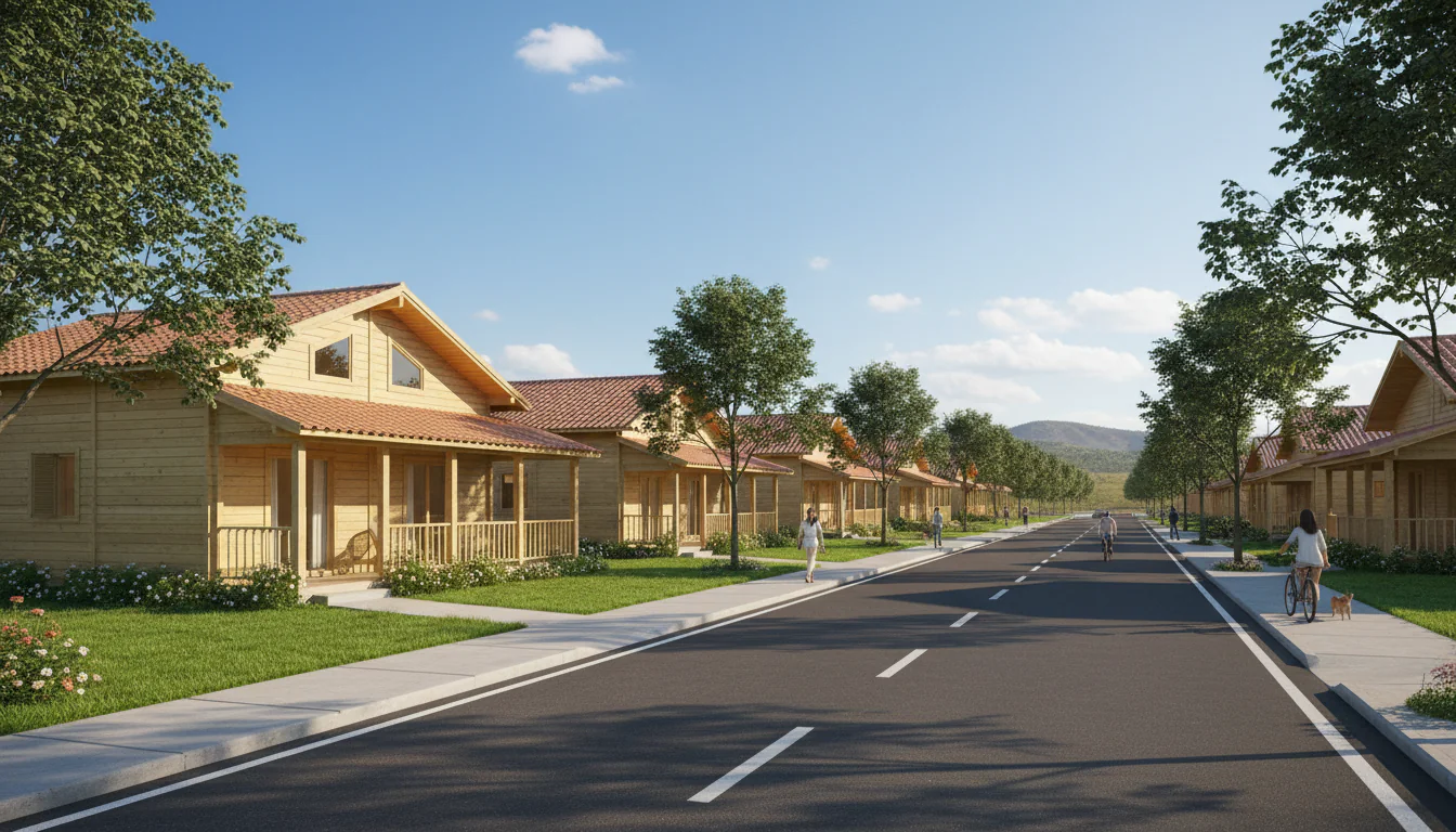 Casas de Madeira Pré-Fabricadas em Tauá – CE