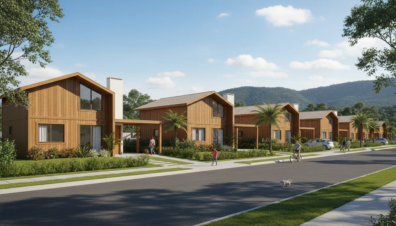 Casas de Madeira Pré-Fabricadas em Tianguá – CE