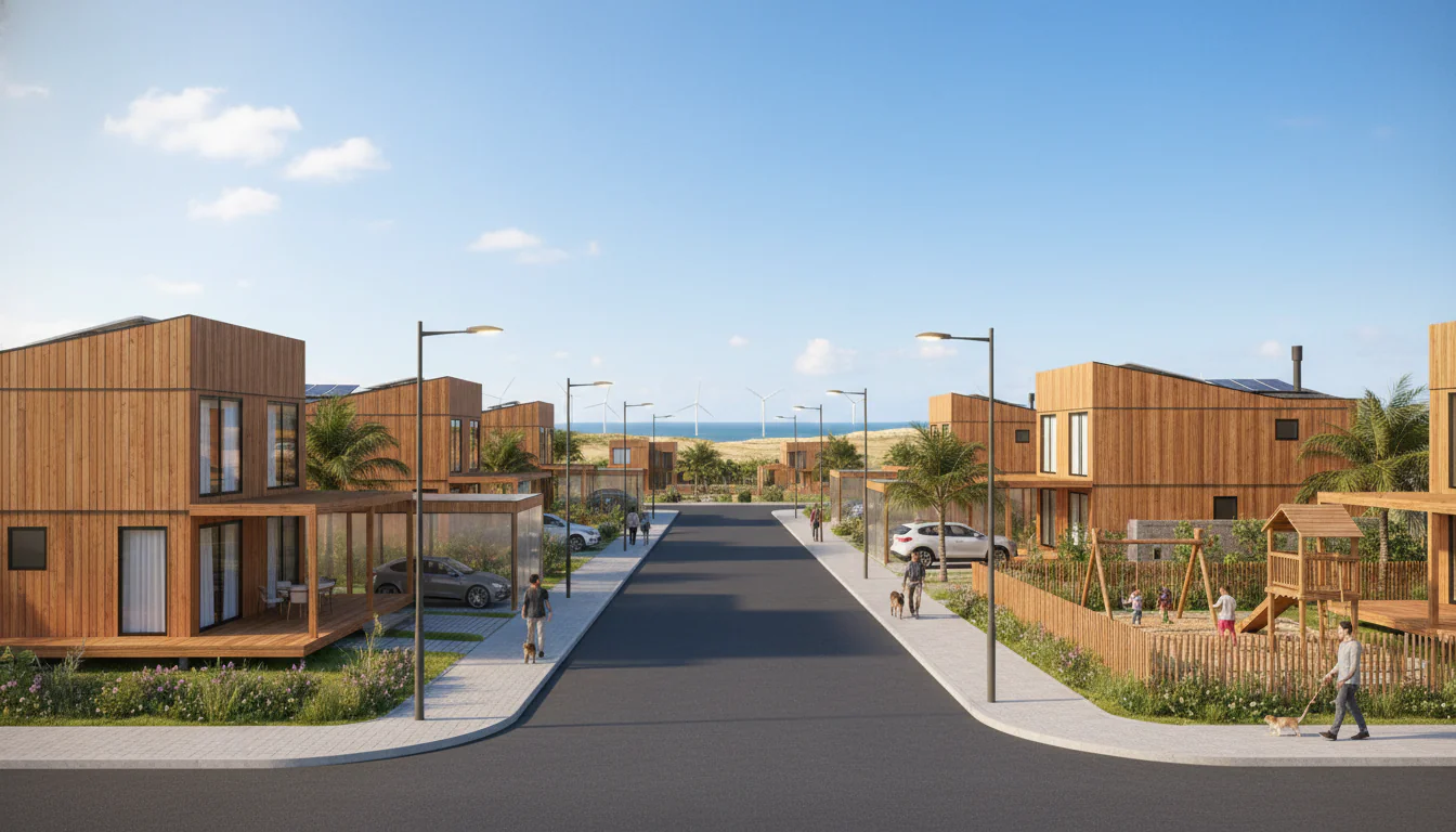 Casas de Madeira Pré-Fabricadas em Trairi – CE