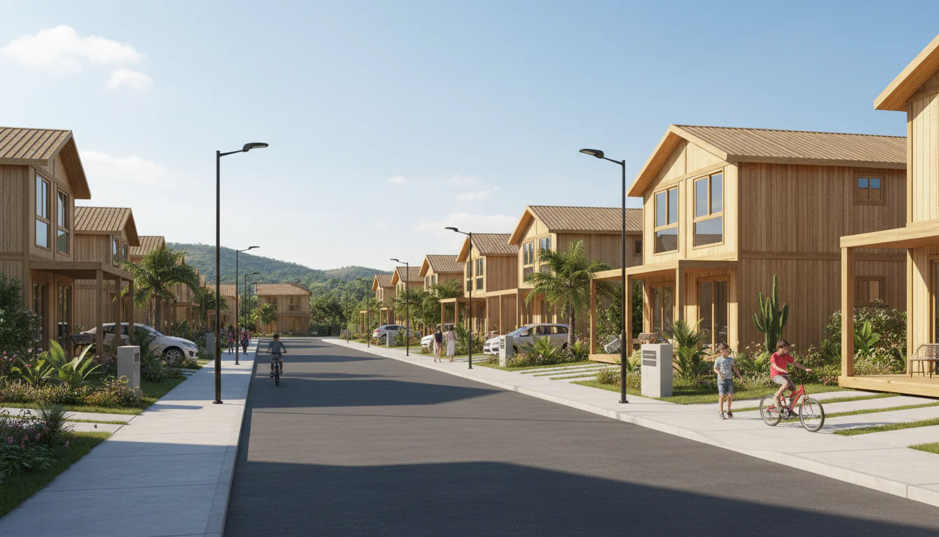 Casas de Madeira Pré-Fabricadas em Umari – CE