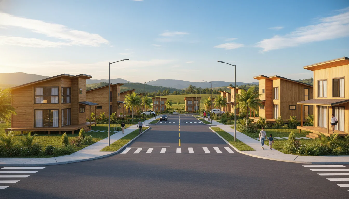 Casas de Madeira Pré-Fabricadas em Uruburetama – CE