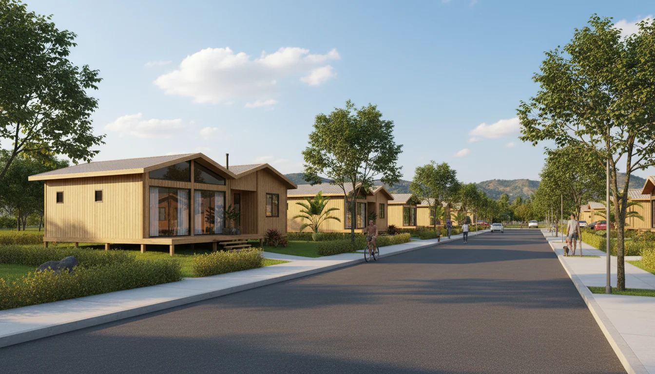 Casas de Madeira Pré-Fabricadas em Uruoca – CE