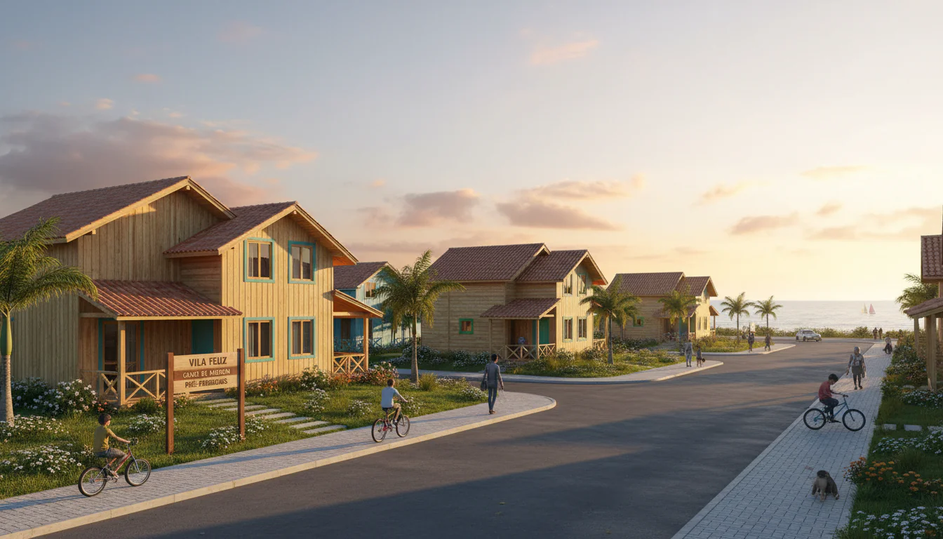 Casas de Madeira Pré-Fabricadas em Cruz – CE