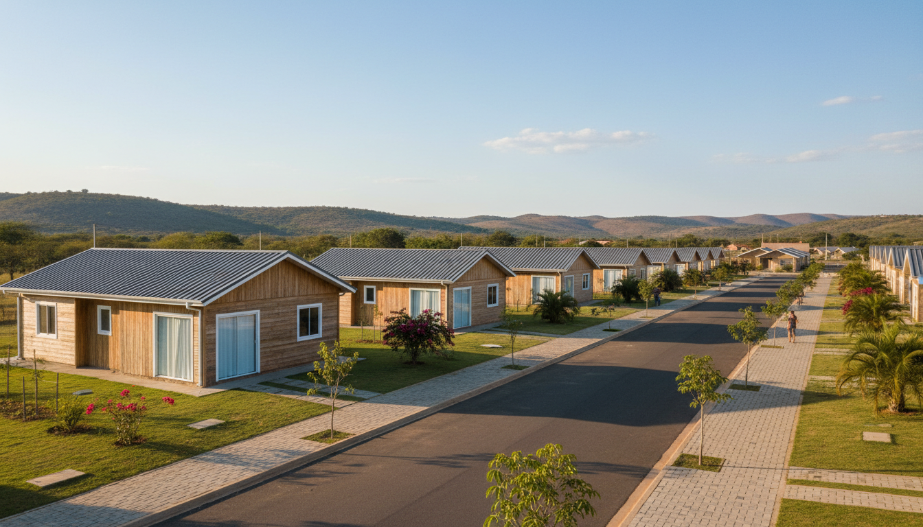 Casas de Madeira Pré-Fabricadas em Acari – RN