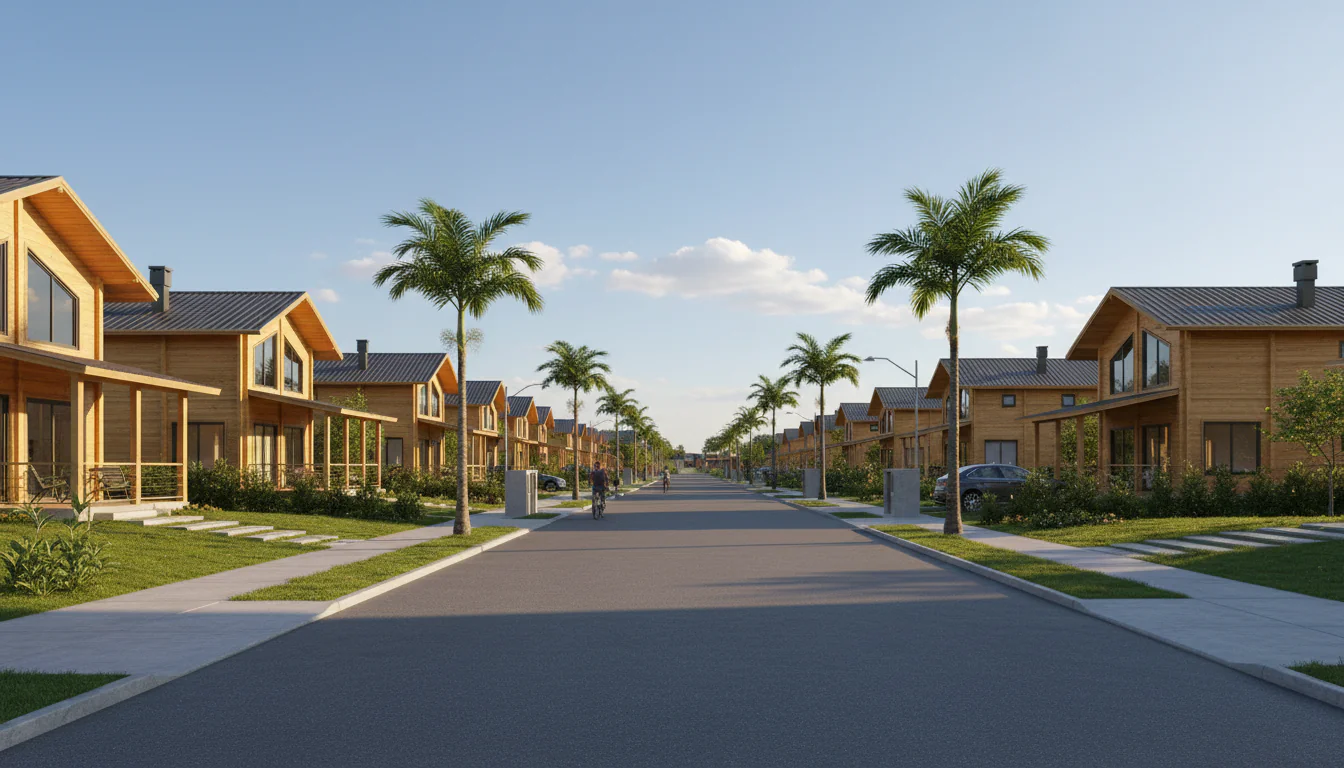 Casas de Madeira Pré-Fabricadas em Afonso Bezerra – RN