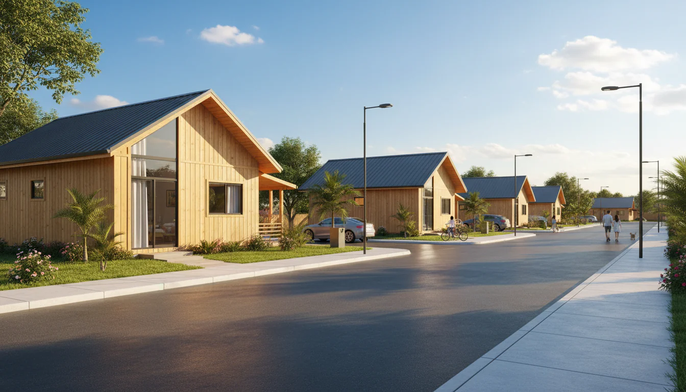 Casas de Madeira Pré-Fabricadas em Almino Afonso – RN