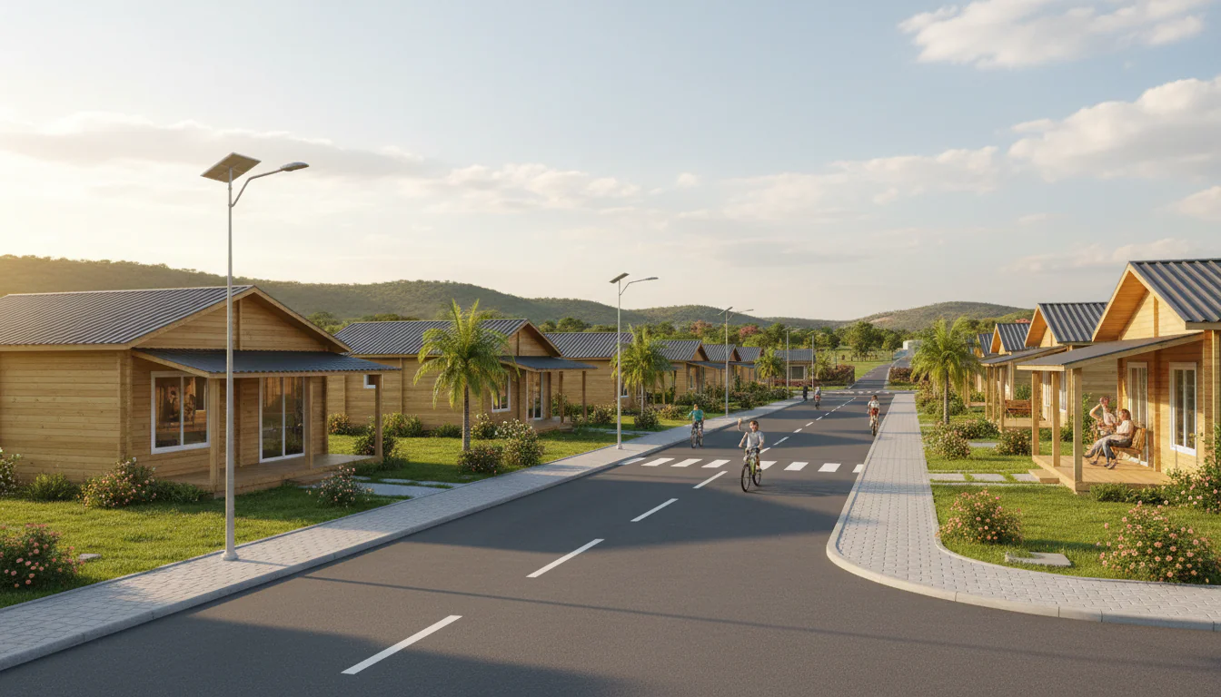 Casas de Madeira Pré-Fabricadas em Angicos – RN