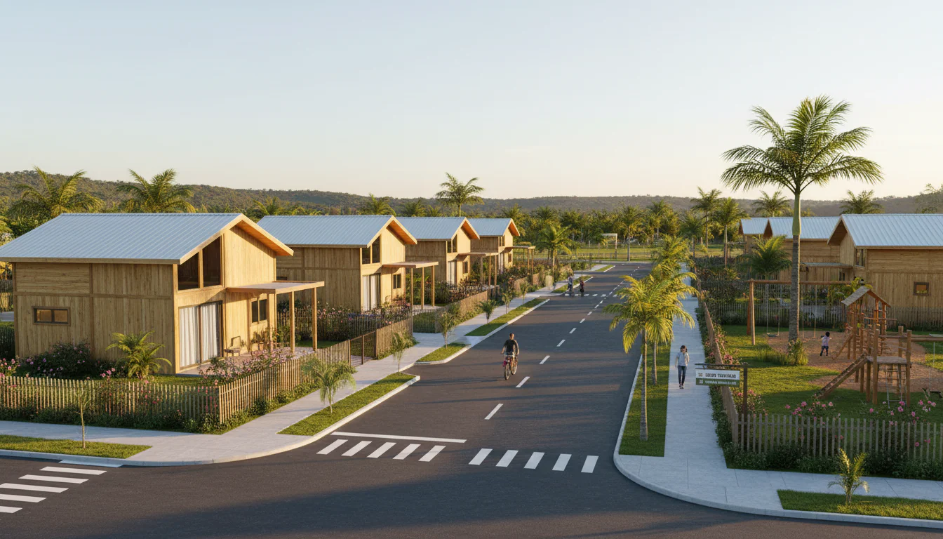 Casas de Madeira Pré-Fabricadas em Bento Fernandes – RN