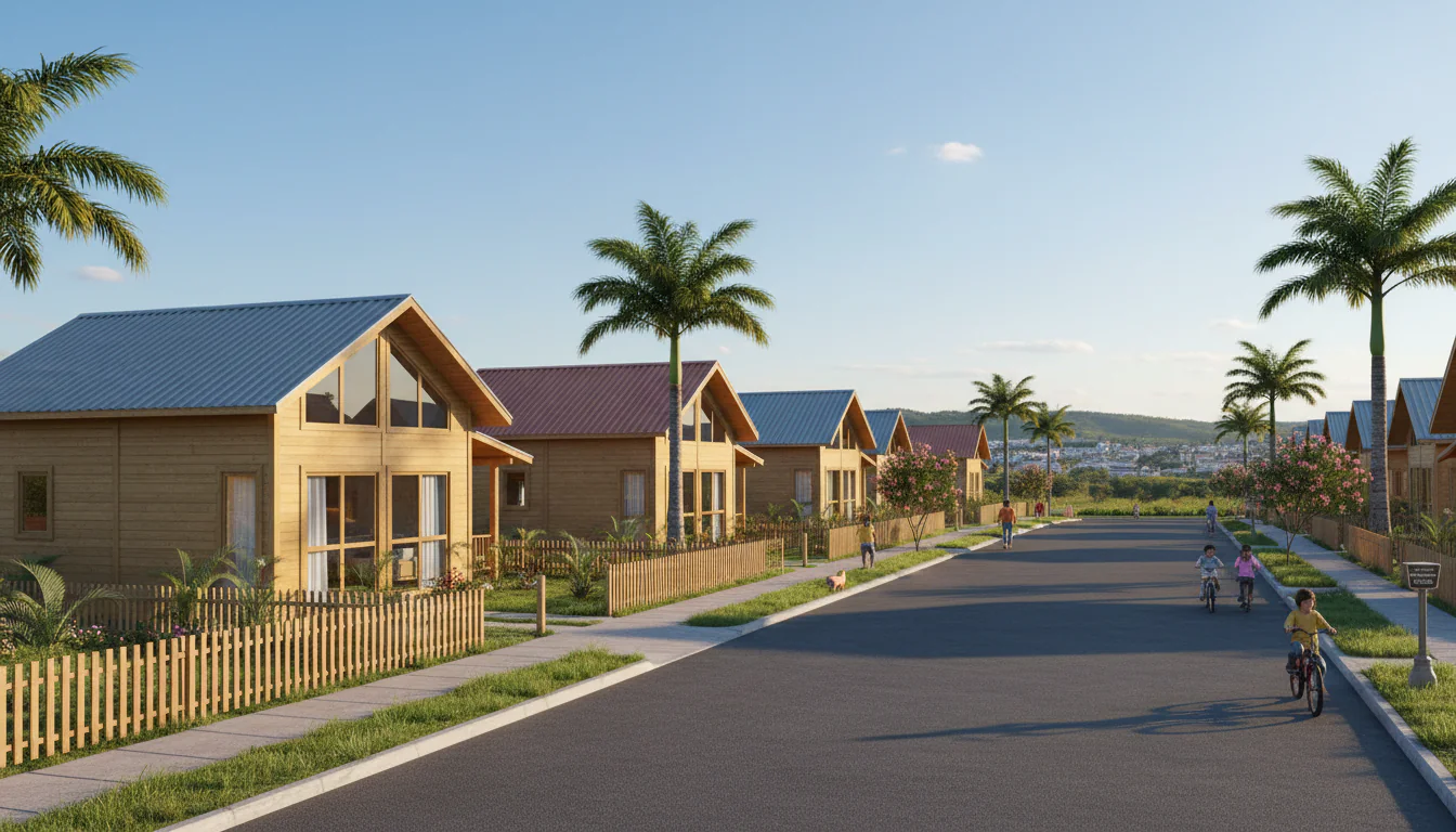 Casas de Madeira Pré-Fabricadas em Bom Jesus – RN