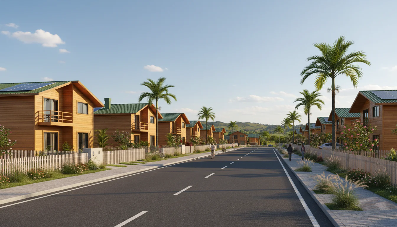 Casas de Madeira Pré-Fabricadas em Campo Redondo – RN