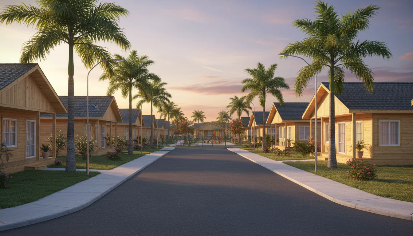 Casas de Madeira Pré-Fabricadas em Canguaretama – RN