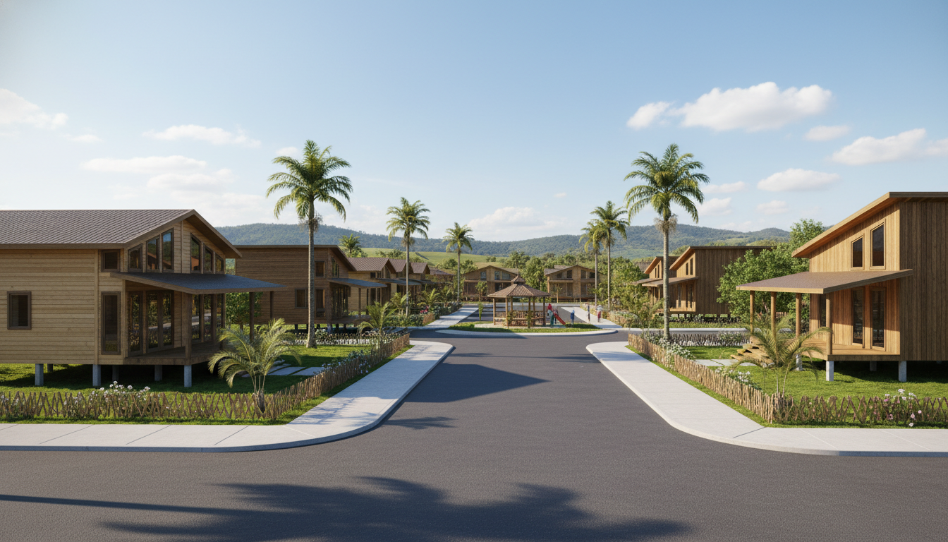 Casas de Madeira Pré-Fabricadas em Ceará-Mirim – RN